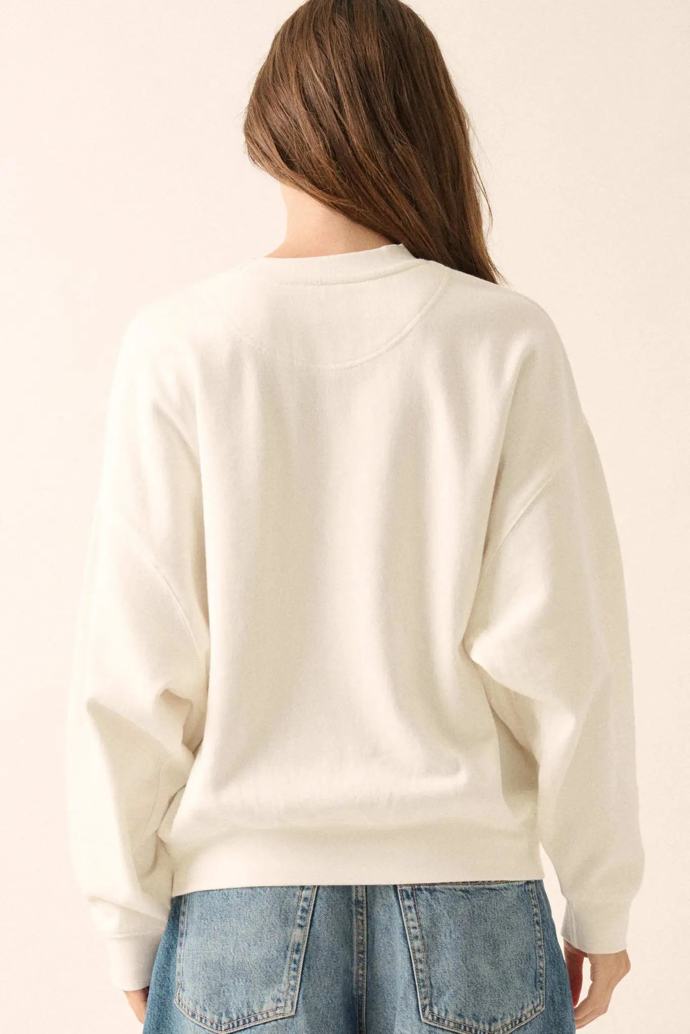 Tiger Troupe Oversize Graphic Sweatshirt