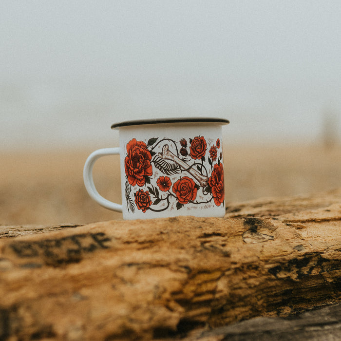 AUTUMN DEATH - ENAMEL MUG