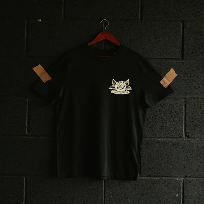 MERCY OF THE TIDE - BLACK UNISEX T-SHIRT