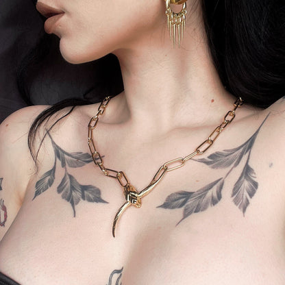 VIPER COIL NECKLACE