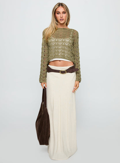 Birdena Sweater Green