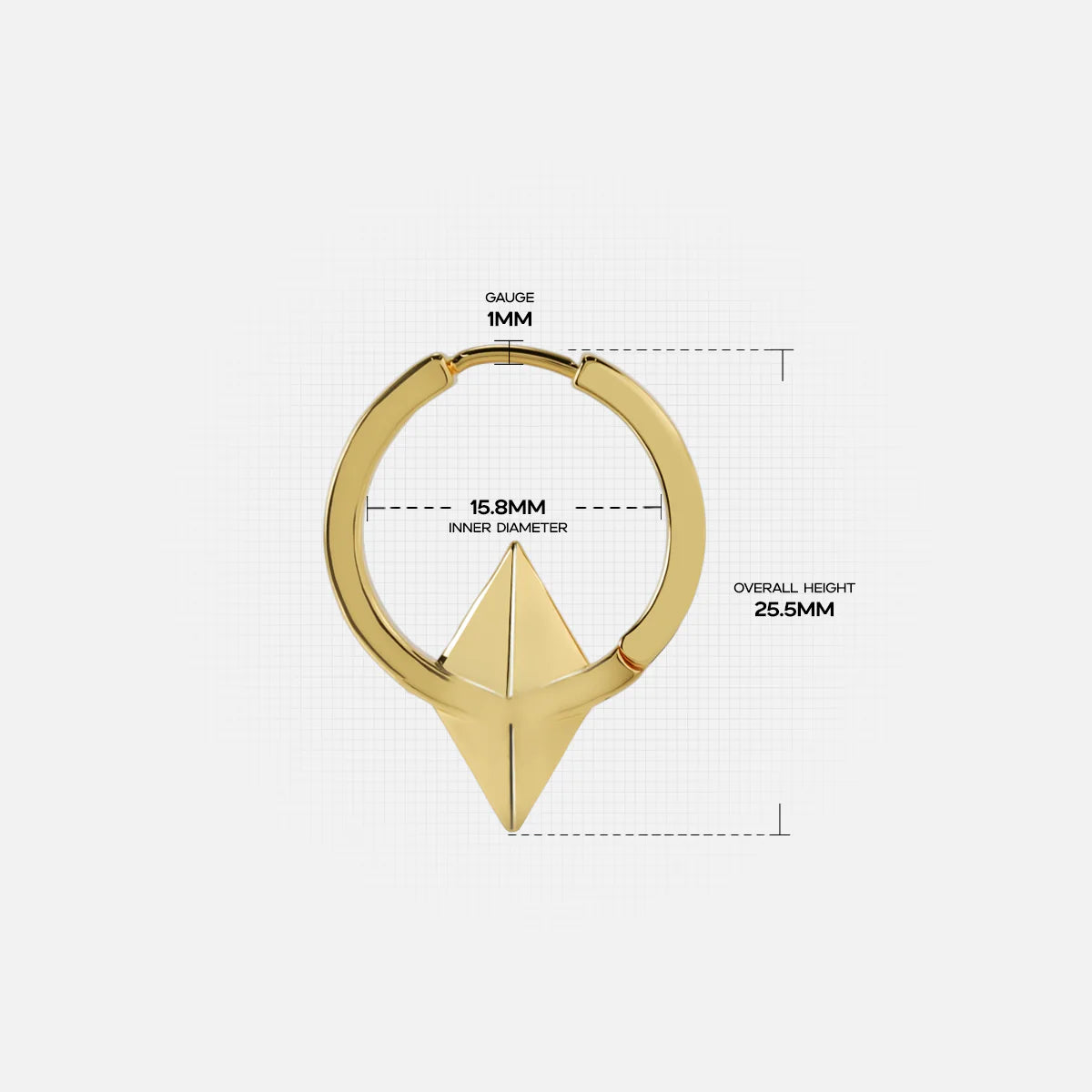 VECTOR SPIRE EARRINGS