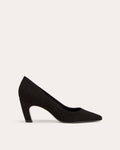 The Banana Pump | Black Suede