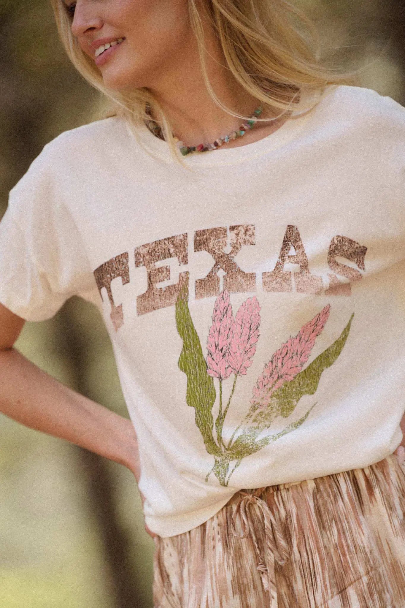 Texas Grown Vintage-Print Graphic Tee