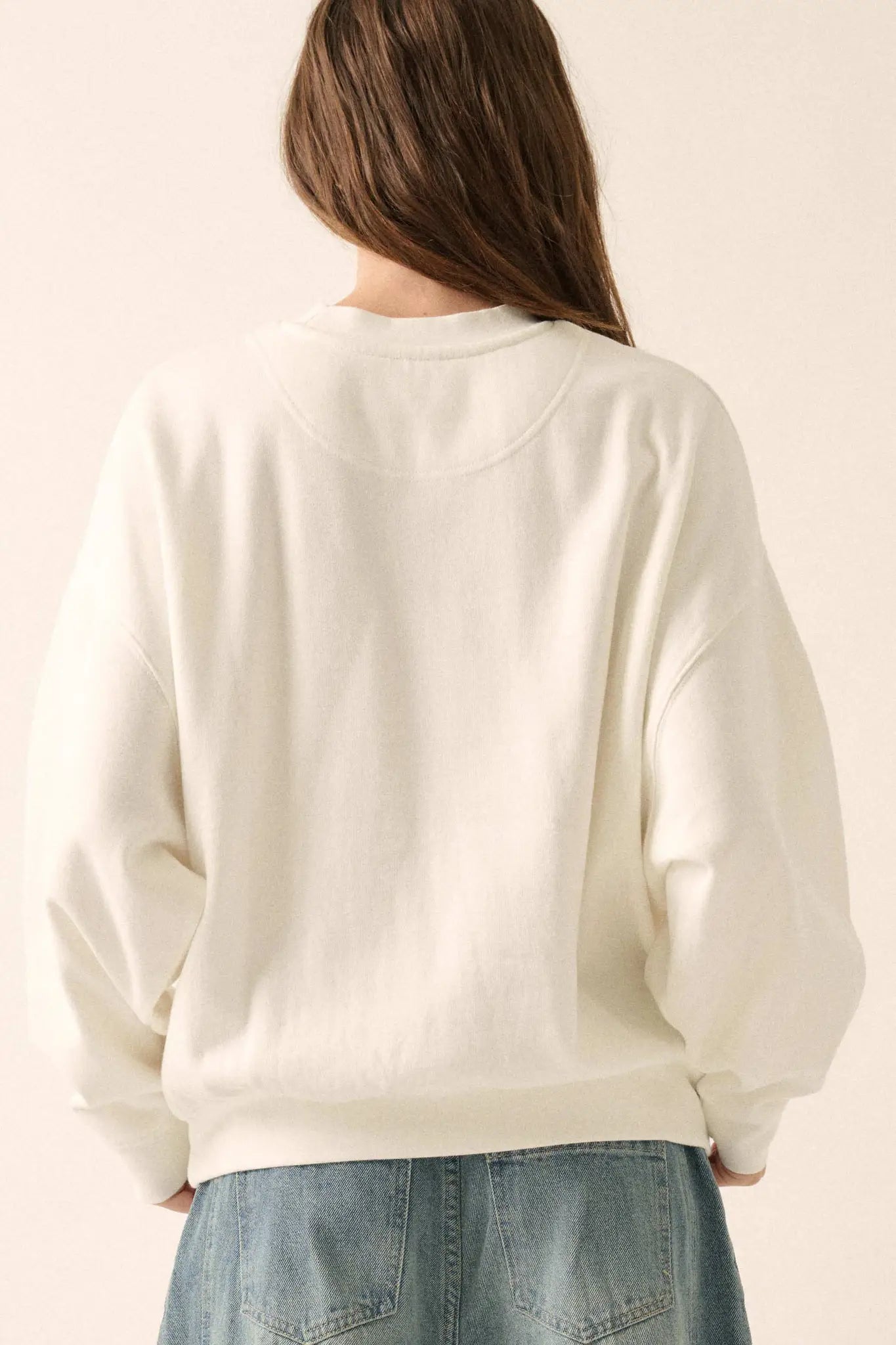 Whale of a Time French Terry Graphic Sweatshirt
