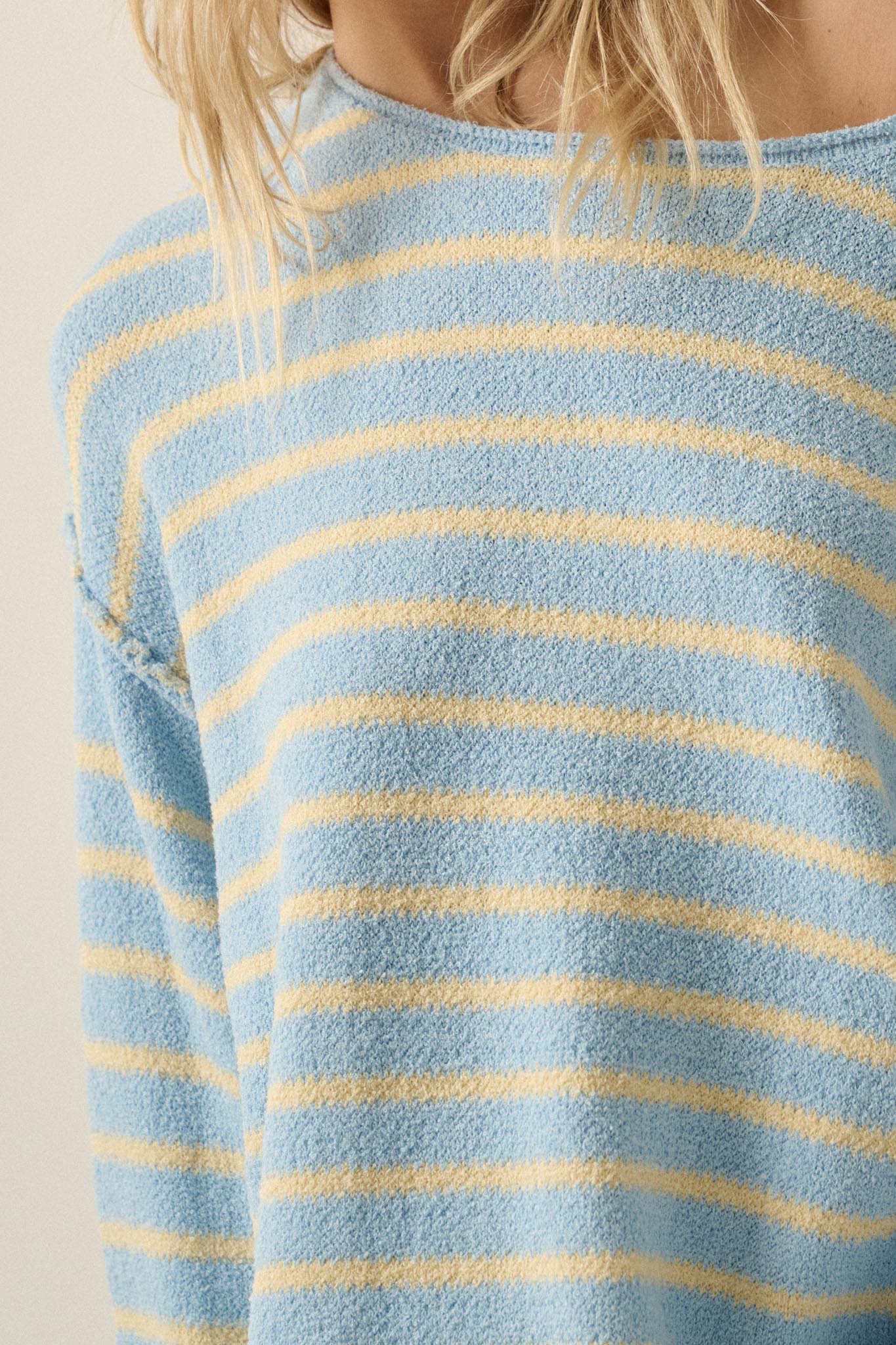 Stripe Hype Oversized Striped Sweater