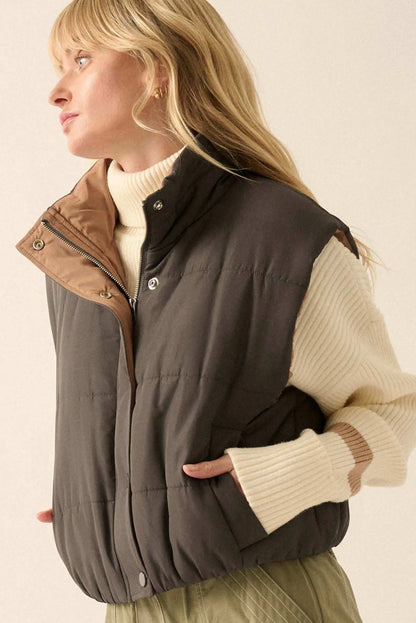 Trails and Tales Quilted Puffer Vest