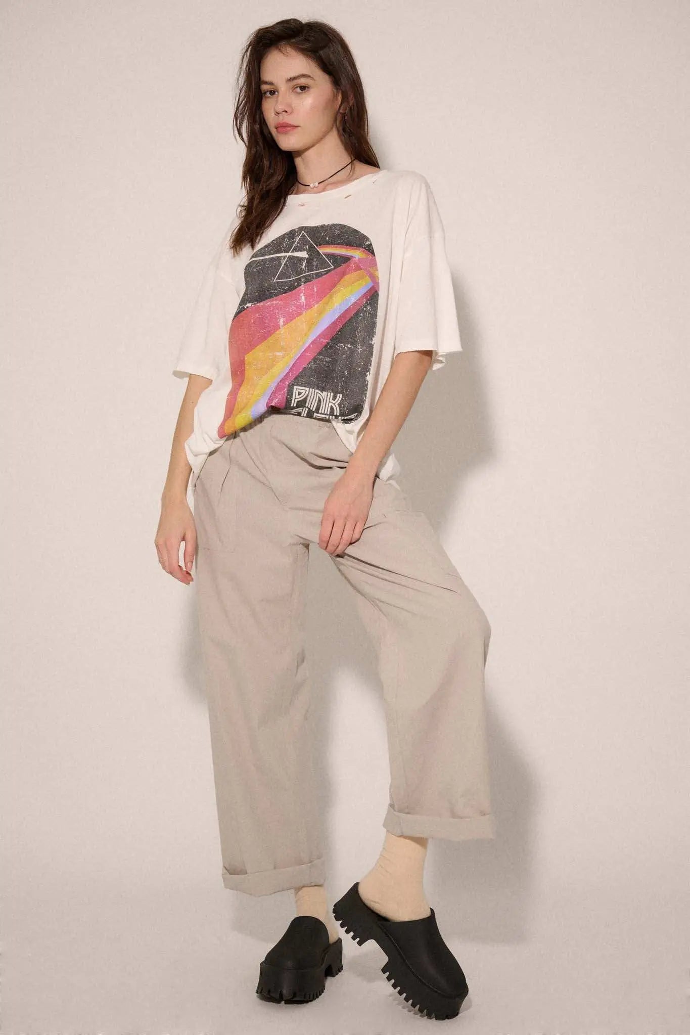 Walk Tall Straight-Leg Cotton Twill Cargo Pants