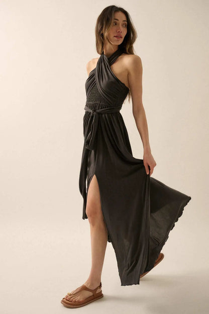 The Emma Infinity Dress in Modal Jersey Knit