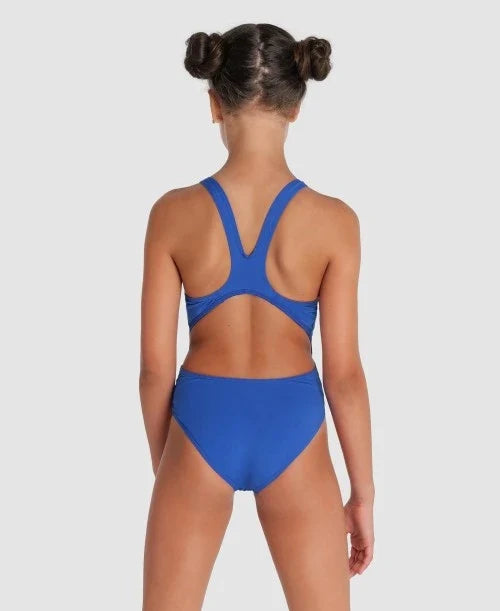Arena Pige Team Badedragt Tech Solid – Royal/White