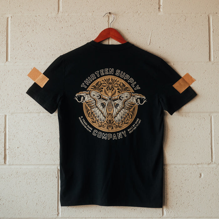 ATTACUS ATLAS - BLACK UNISEX T-SHIRT