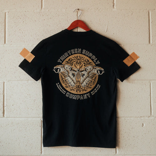 ATTACUS ATLAS - BLACK UNISEX T-SHIRT