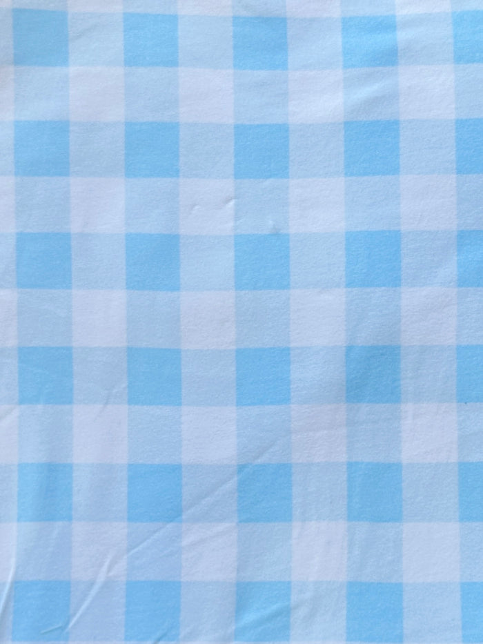Baby Sky Gingham - Limited Vault Fabric