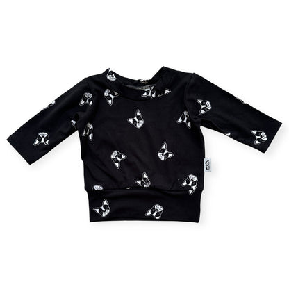 Black French Bulldog Lounge Set