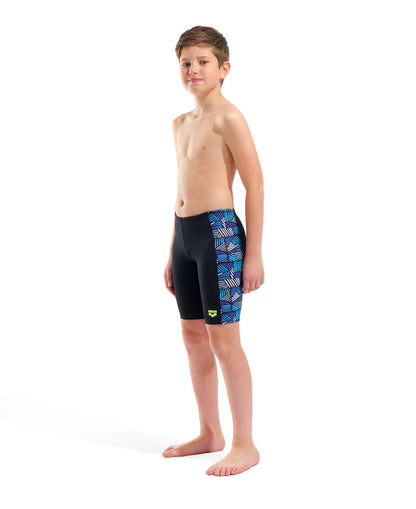 BOY'S ARENA CANDIES SWIM JAMMER BLACK-MULTI BLACK