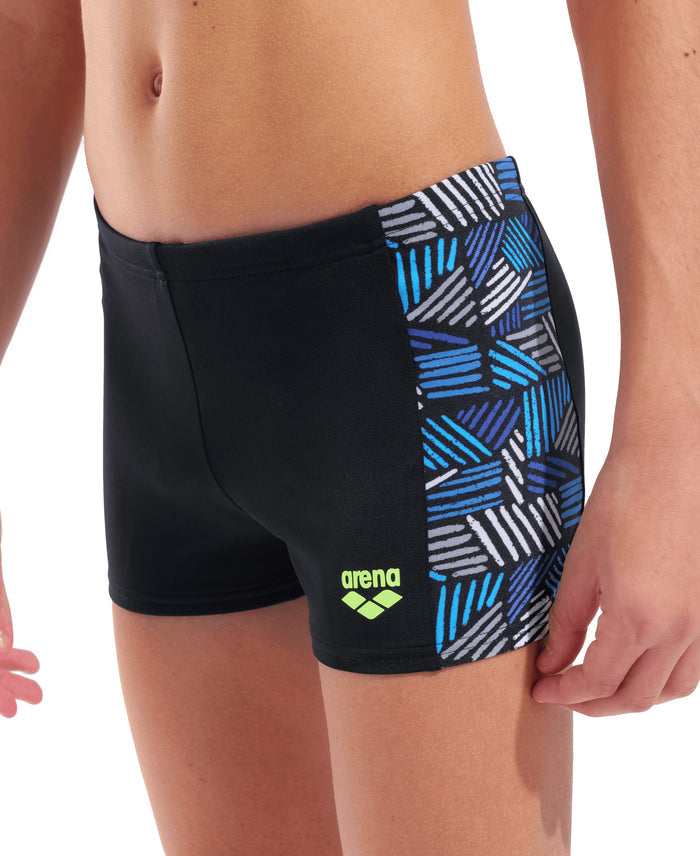 BOY'S ARENA CANDIES SWIM SHORT BLACK-MULTI BLACK