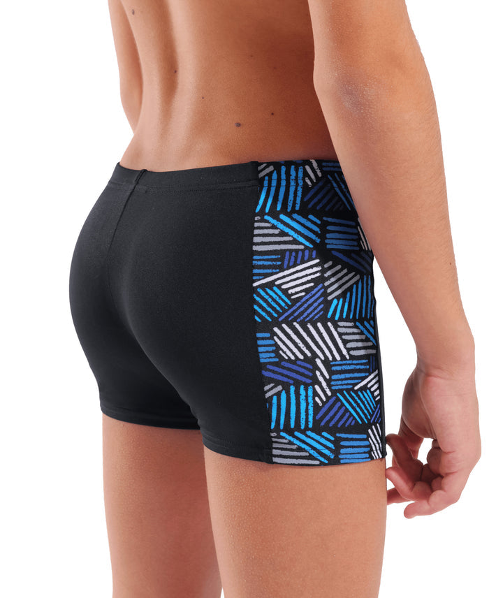 BOY'S ARENA CANDIES SWIM SHORT BLACK-MULTI BLACK