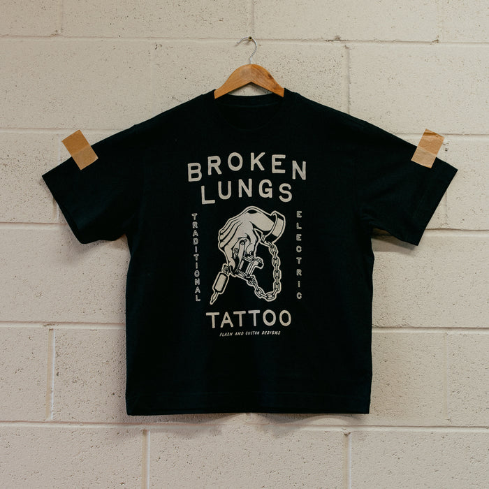 BROKEN LUNGS TATTOO - HEAVY T-SHIRT