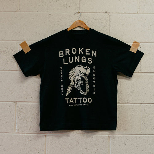 BROKEN LUNGS TATTOO - HEAVY T-SHIRT