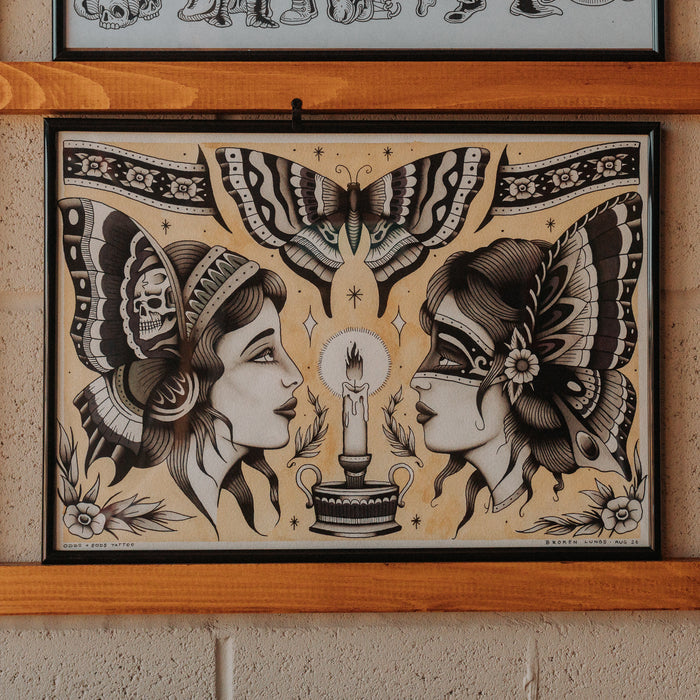 BUTTERFLY FLASH - Giclée Flash Print