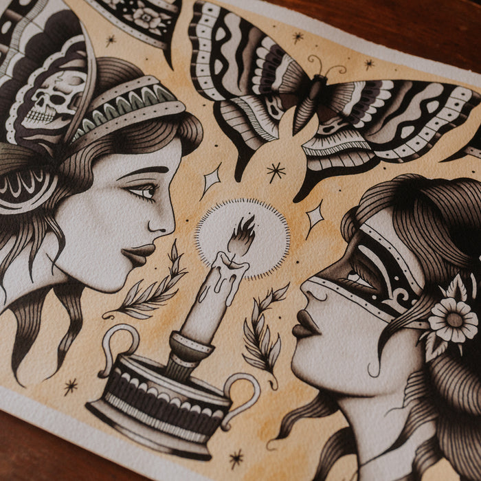 BUTTERFLY FLASH - Giclée Flash Print