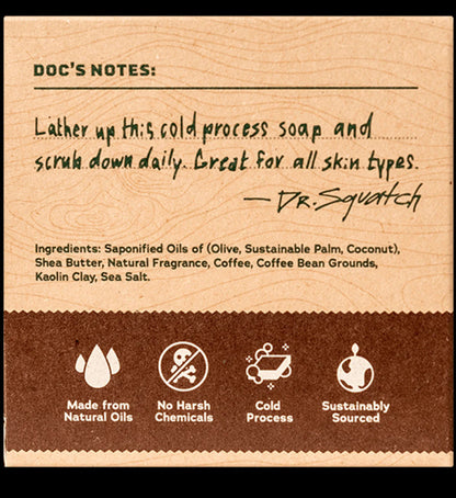 Dr. Squatch Bar Soap-Cold Brew Cleanse