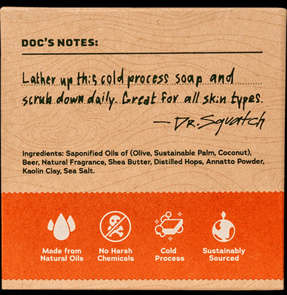 Dr. Squatch Bar Soap-Grapefruit IPA