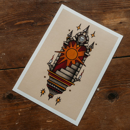 GATEWAY TO DAWN - Giclée Art Print