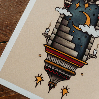 GATEWAY TO DUSK - Giclée Art Print