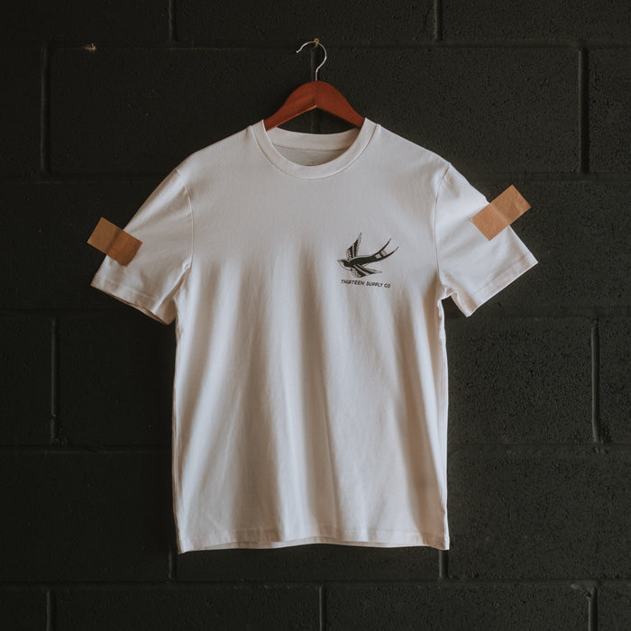 GOOD FORTUNE - OFF WHITE UNISEX T-SHIRT