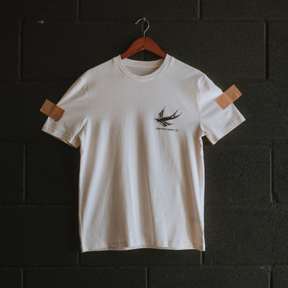 GOOD FORTUNE - OFF WHITE UNISEX T-SHIRT