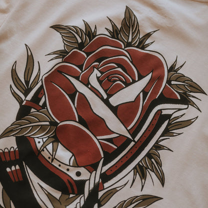 GOOD FORTUNE - OFF WHITE UNISEX T-SHIRT