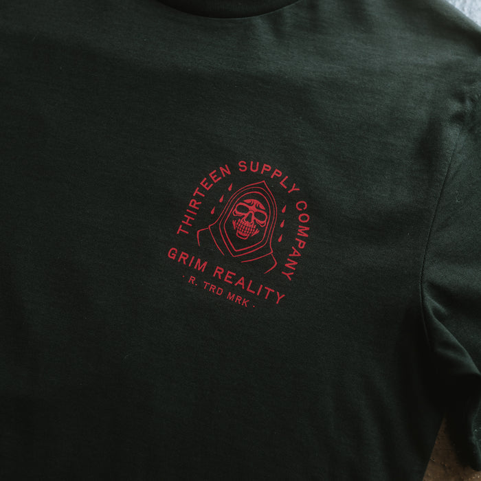 GRIM REALITY - BLACK UNISEX T-SHIRT