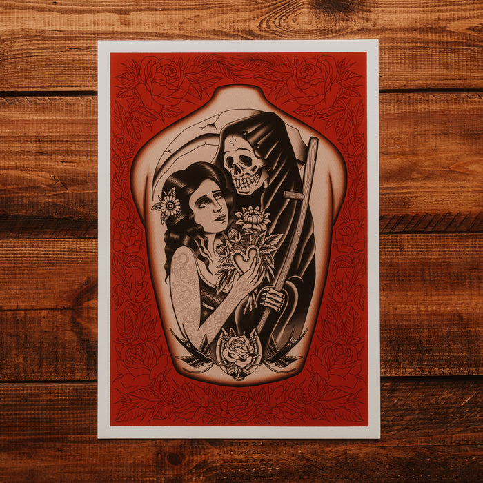 IN DEATH'S HANDS - Giclée Art Print