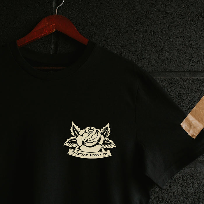 MERCY OF THE TIDE - BLACK UNISEX T-SHIRT