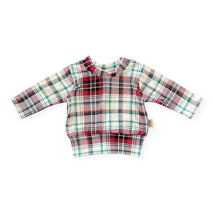 Merry Mix Plaid Top - Short, Long or Sleeveless