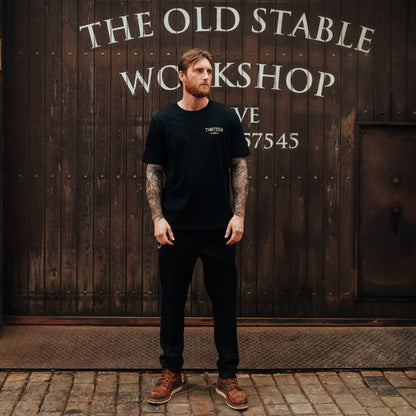 NO PLACE FOR HATE - BLACK UNISEX T-SHIRT