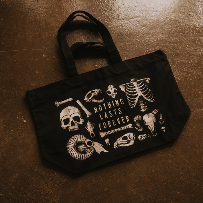 NOTHING LASTS FOREVER - OVERSIZED SHOPPER