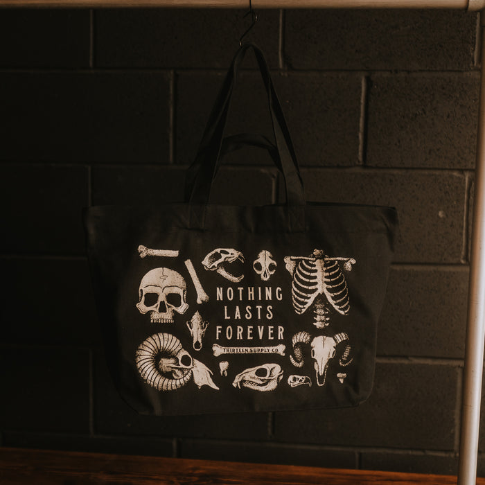 NOTHING LASTS FOREVER - OVERSIZED SHOPPER