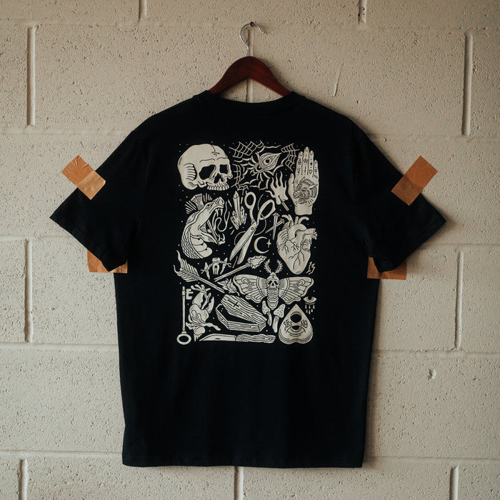 ODDITIES - BLACK UNISEX T-SHIRT
