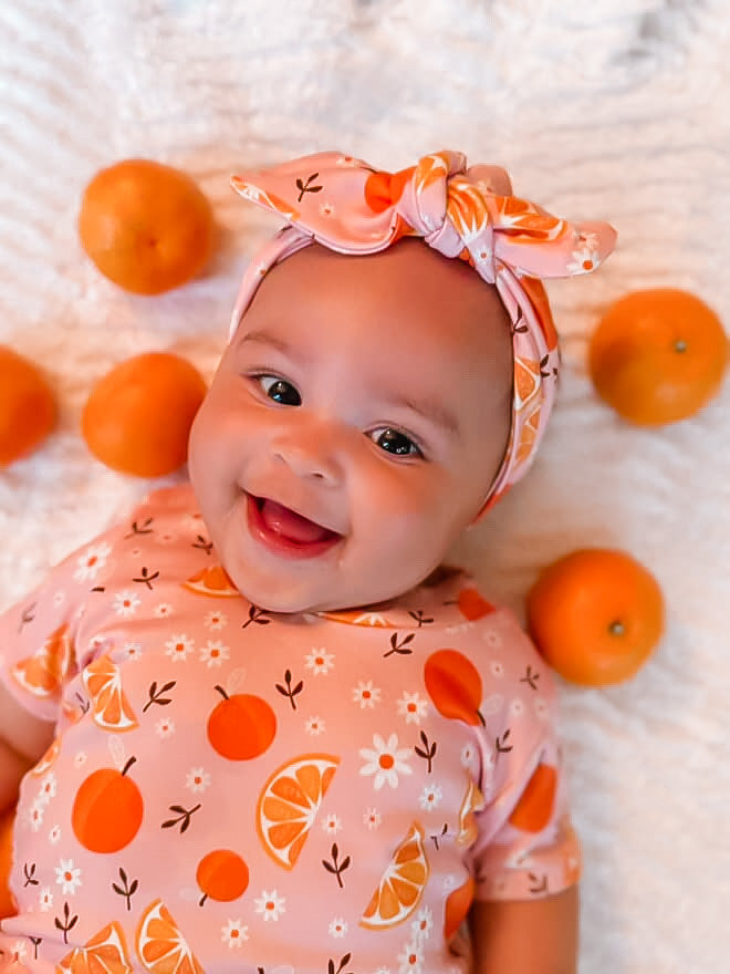 Orange Blossom Headbands