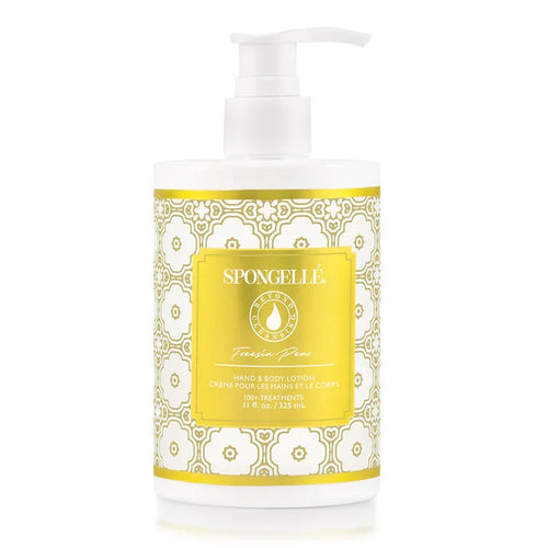 Spongelle Hand & Body Lotion (11 oz)-Freesia Pear