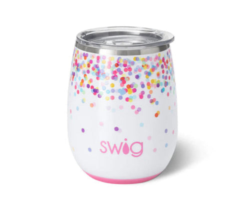 Swig Confetti Stemless Wine Cup (14oz)