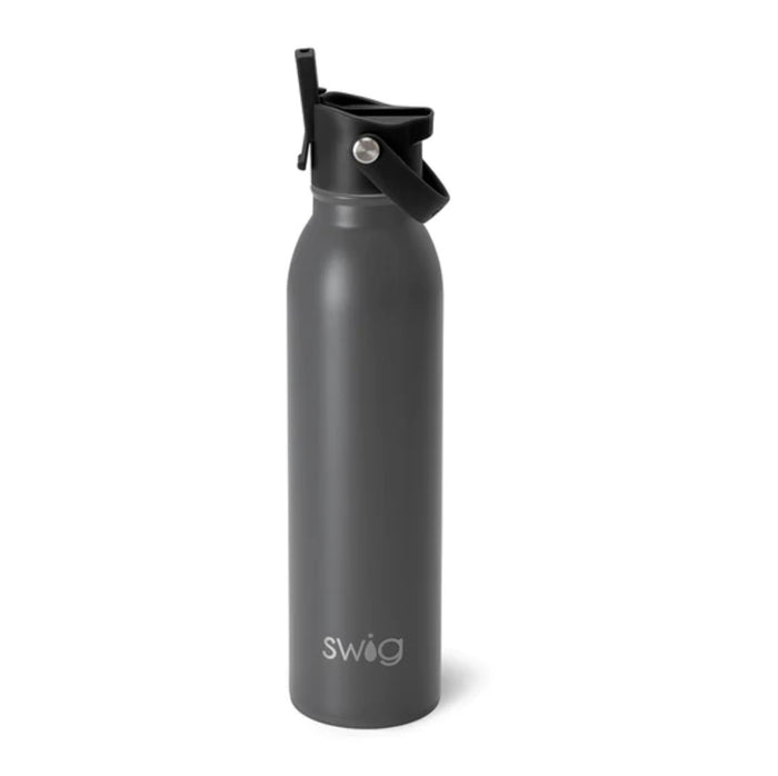 Swig Grey Flip + Sip Bottle (20oz)
