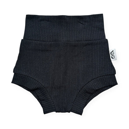 Tan Brush Spots and Black Ribbed Summer Lounge Set