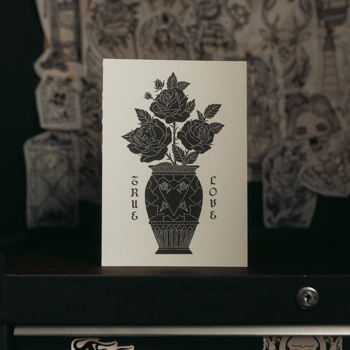 TRUE LOVE - A5 GREETINGS CARD