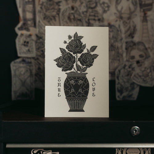 TRUE LOVE - A5 GREETINGS CARD