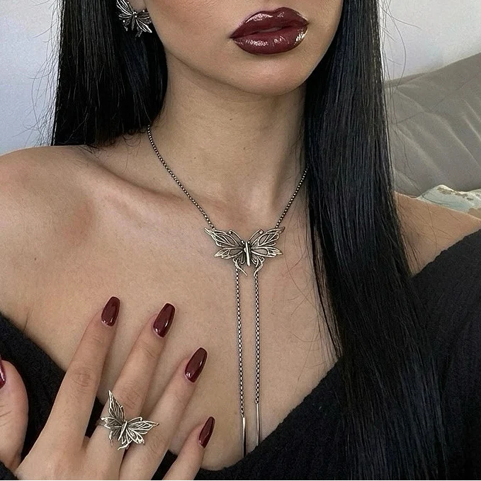 TWILIGHT MOTH NECKLACE