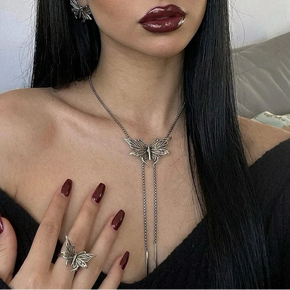 TWILIGHT MOTH NECKLACE