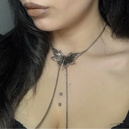 TWILIGHT MOTH NECKLACE